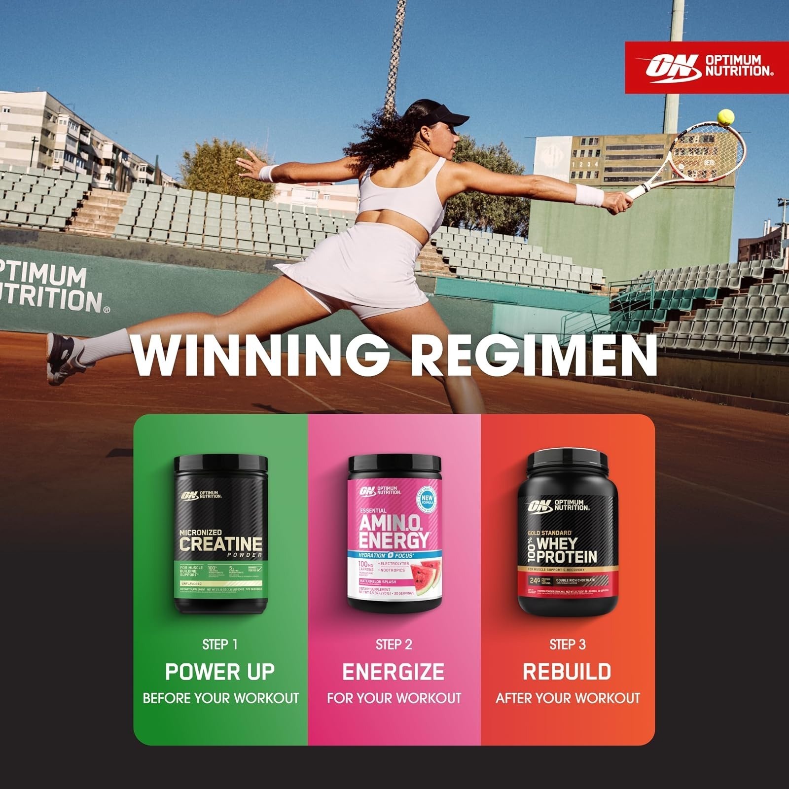 Optimum Nutrition Creatine Monohydrate Powder 120 Servings Unflavored
