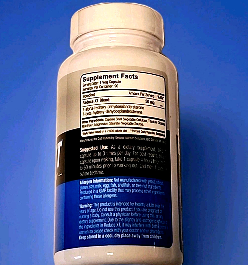 SNS Serious Nutrition Solutions Reduce XT Advanced Cortisol Control 90 Capsules
