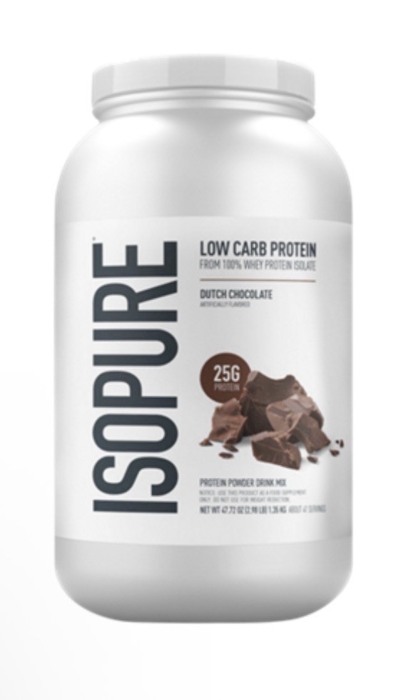 Isopure Zero Carb Protein Powder Dutch Chocolate 🍫 3lb KETO FREE SHIP After 6/9