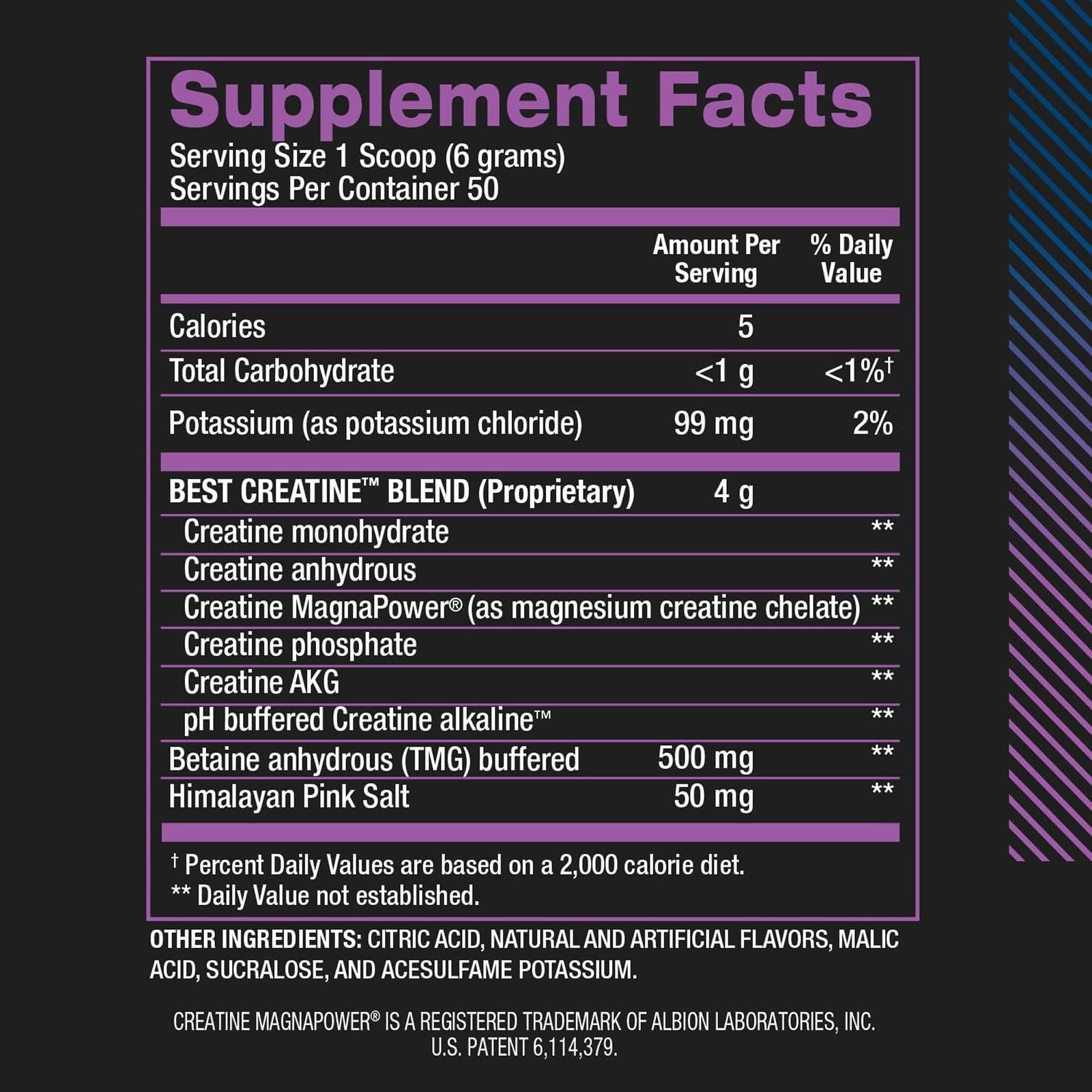 BPI Sports Best Creatine – 10 Ounce (Pack of 1), Fruit Punch