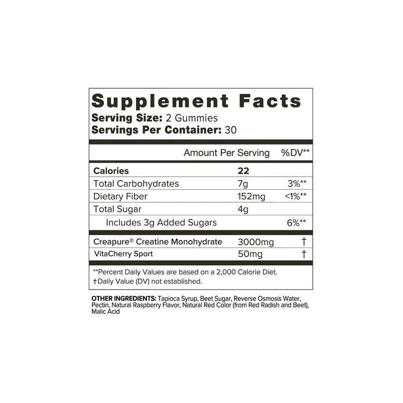 Organifi Creatine Chews – Premium Cherry Chews to Perform 30 Day Supply