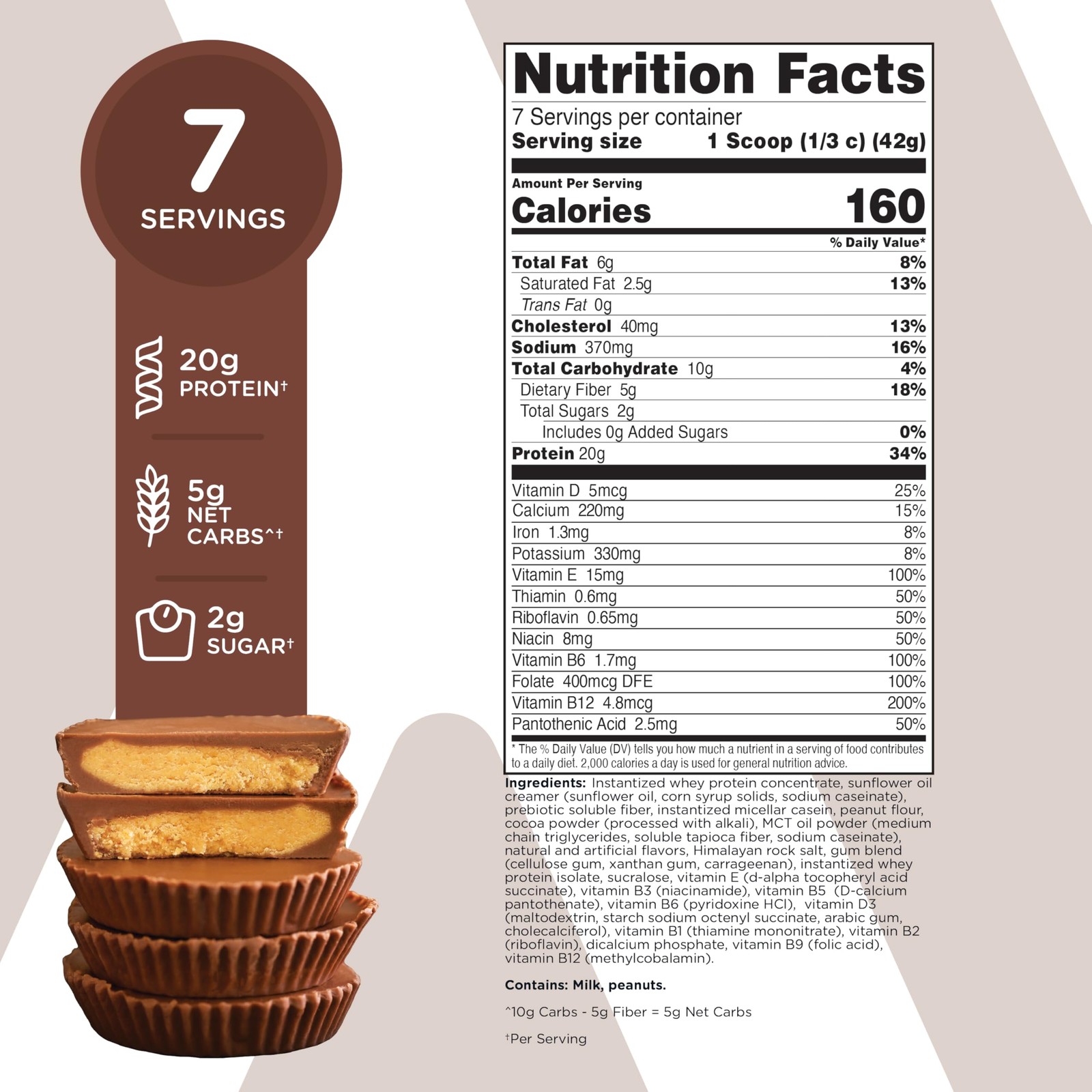 TransformHQ Meal Replacement Shake Powder 7 Servings 7 (Pack of 1)
