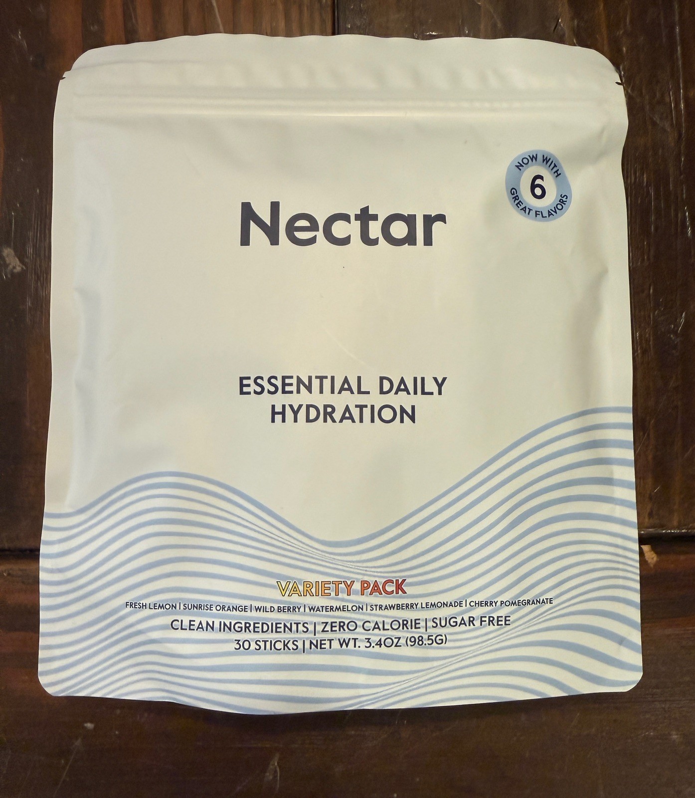 NEW Lot 2 Nectar Hydration 30 Packets Electrolytes Powder Packets Variety Pack