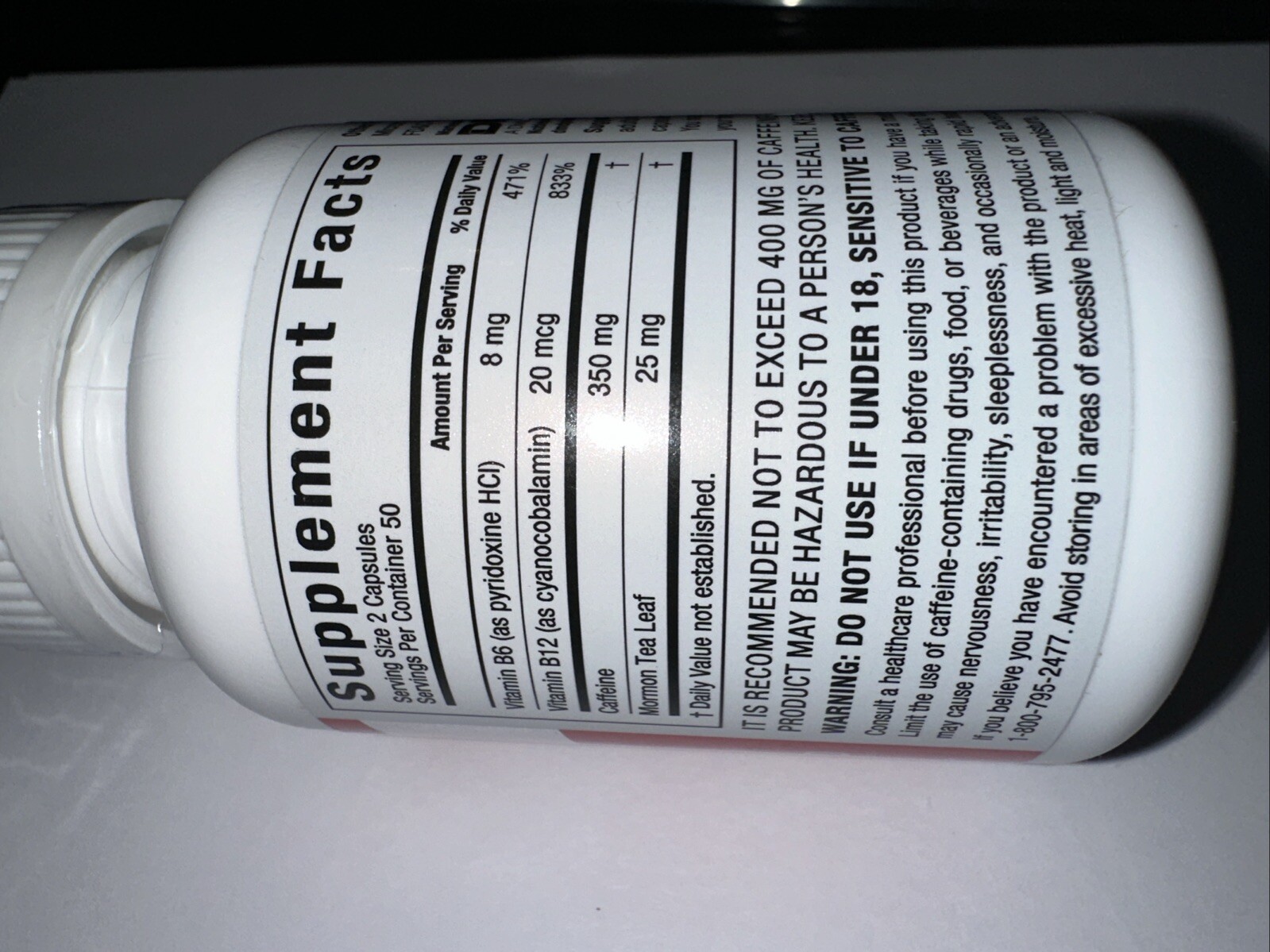 Ephed Plus Extreme Energy Dietary Supplement 100ct Bottle Weight Loss FREE SHIP