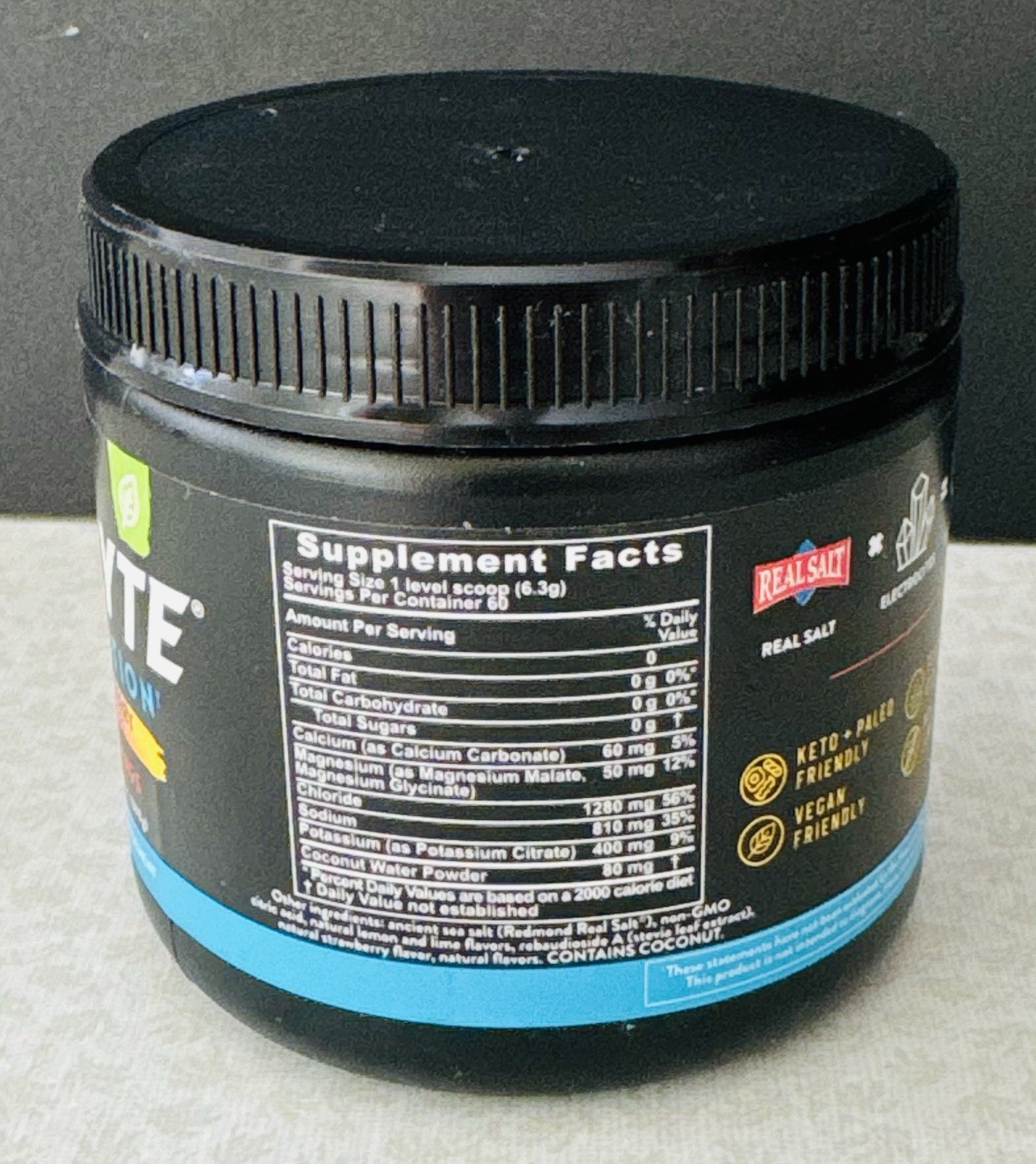 REDMOND Re-Lyte Hydration Electrolyte Mix Strawberry Lemonade 13.4oz BB: 07/2030