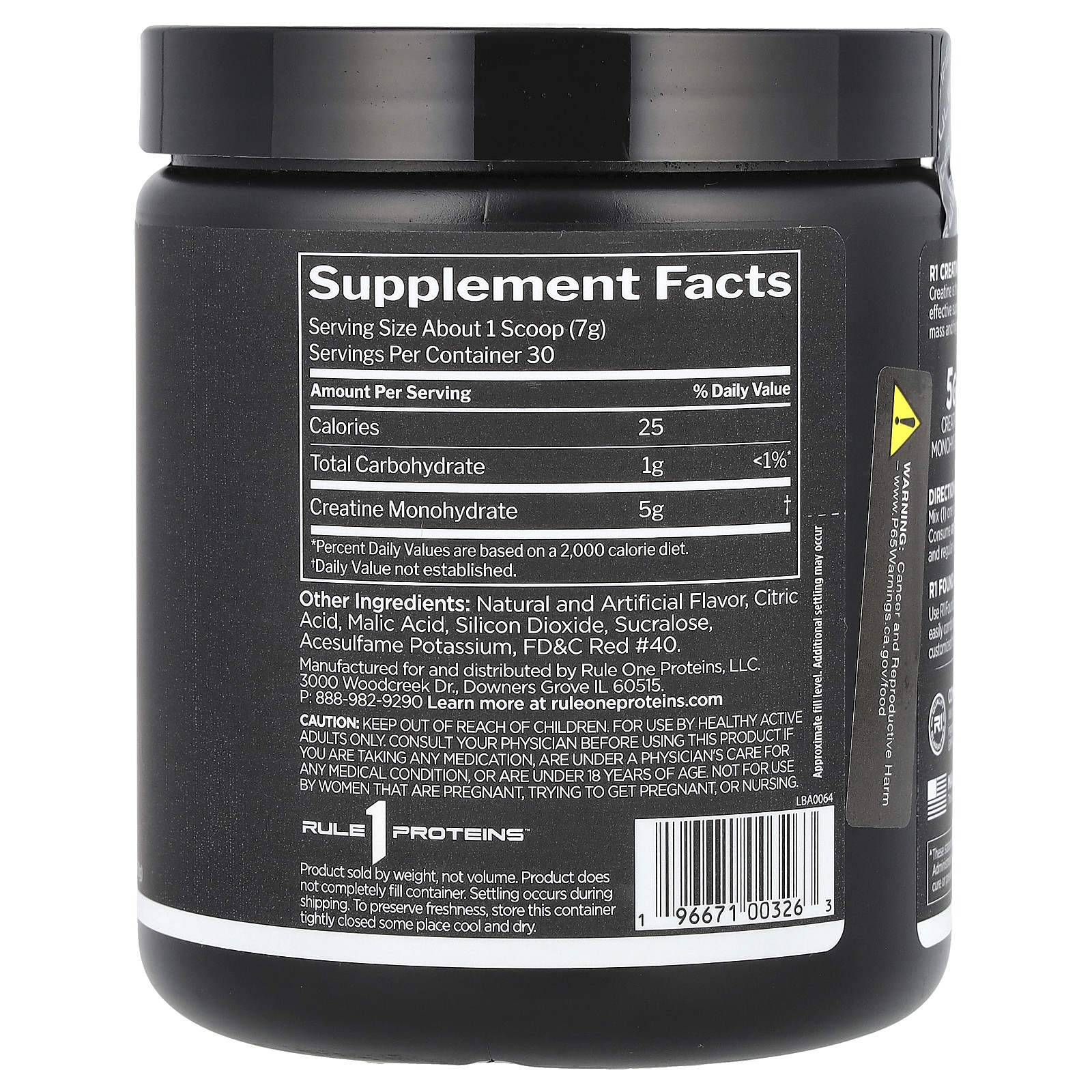 Creatine, Fruit Punch, 7.41 oz (210 g)