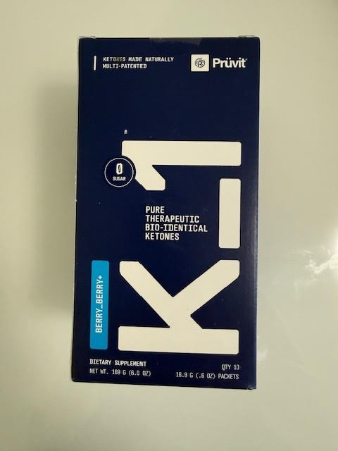 NEW K1 Prüvit Ketones 10 Packets Charged BERRY BERRY / FREE SHIPP Exp 2027