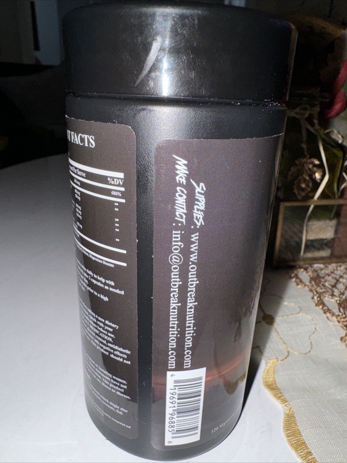 Outbreak Nutrition Adapt Glucose Disposal Agent Nutrient Partitioning 120 Count