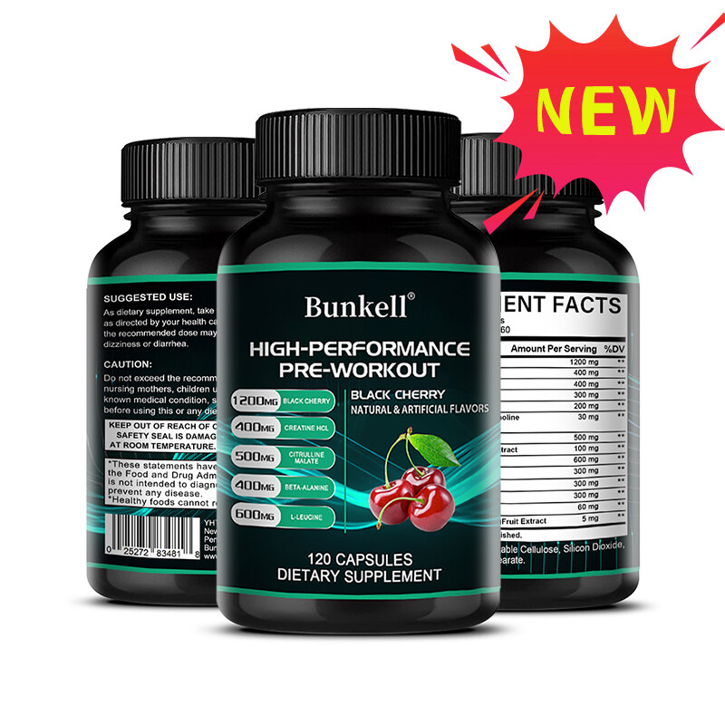 Black Cherry Capsules 1200mg Supports A Healthy Immune System,Antioxidants
