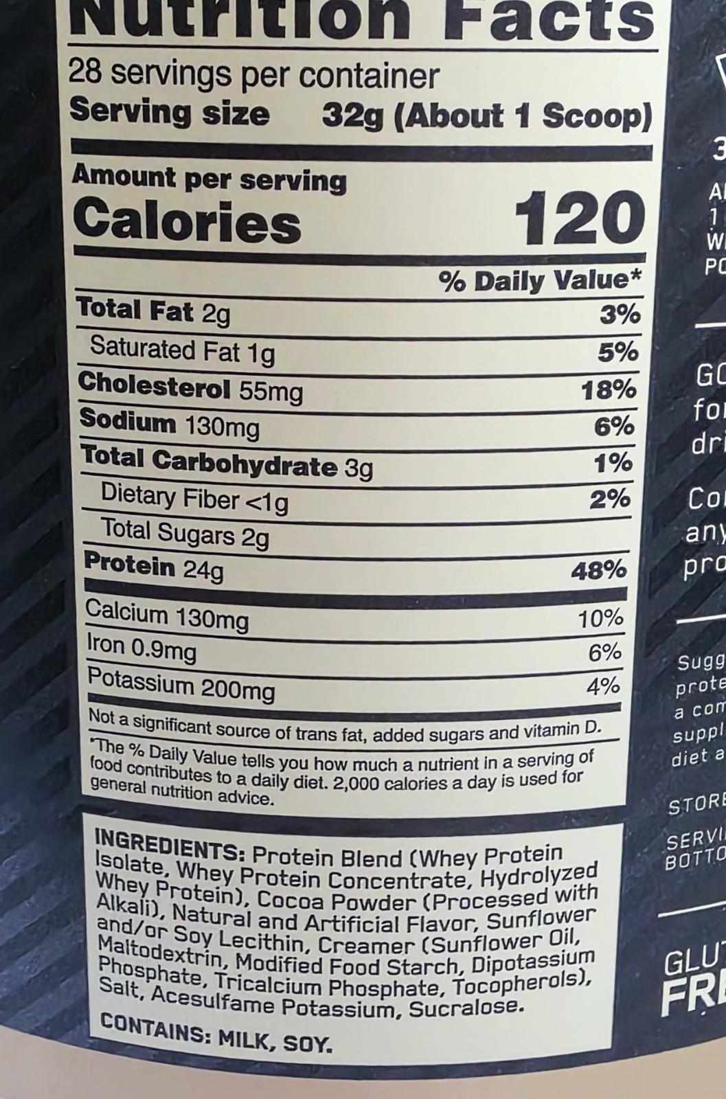 ON Gold Standard 100% Whey Protein Powder Extreme Milk Chocolate 2 lb UNOPEN