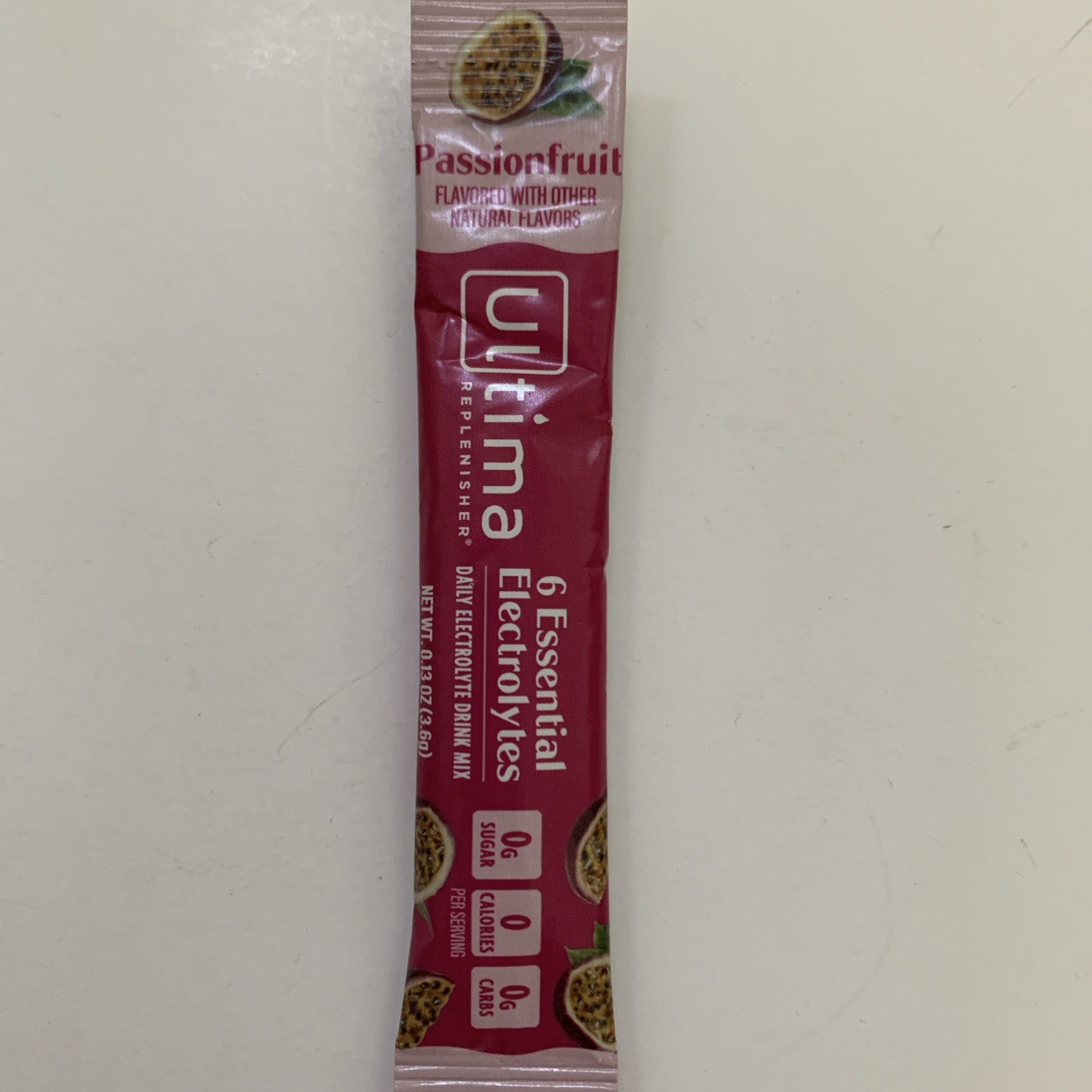Ultima Replenisher 6 Essential Electrolytes Daily Drink Mix .13 oz Passionfruit
