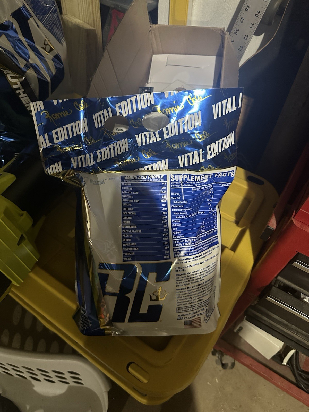 Ronnie Coleman Vital Edition Whey Protein Powder, Strawberry Milkshake, 5 lb7/26