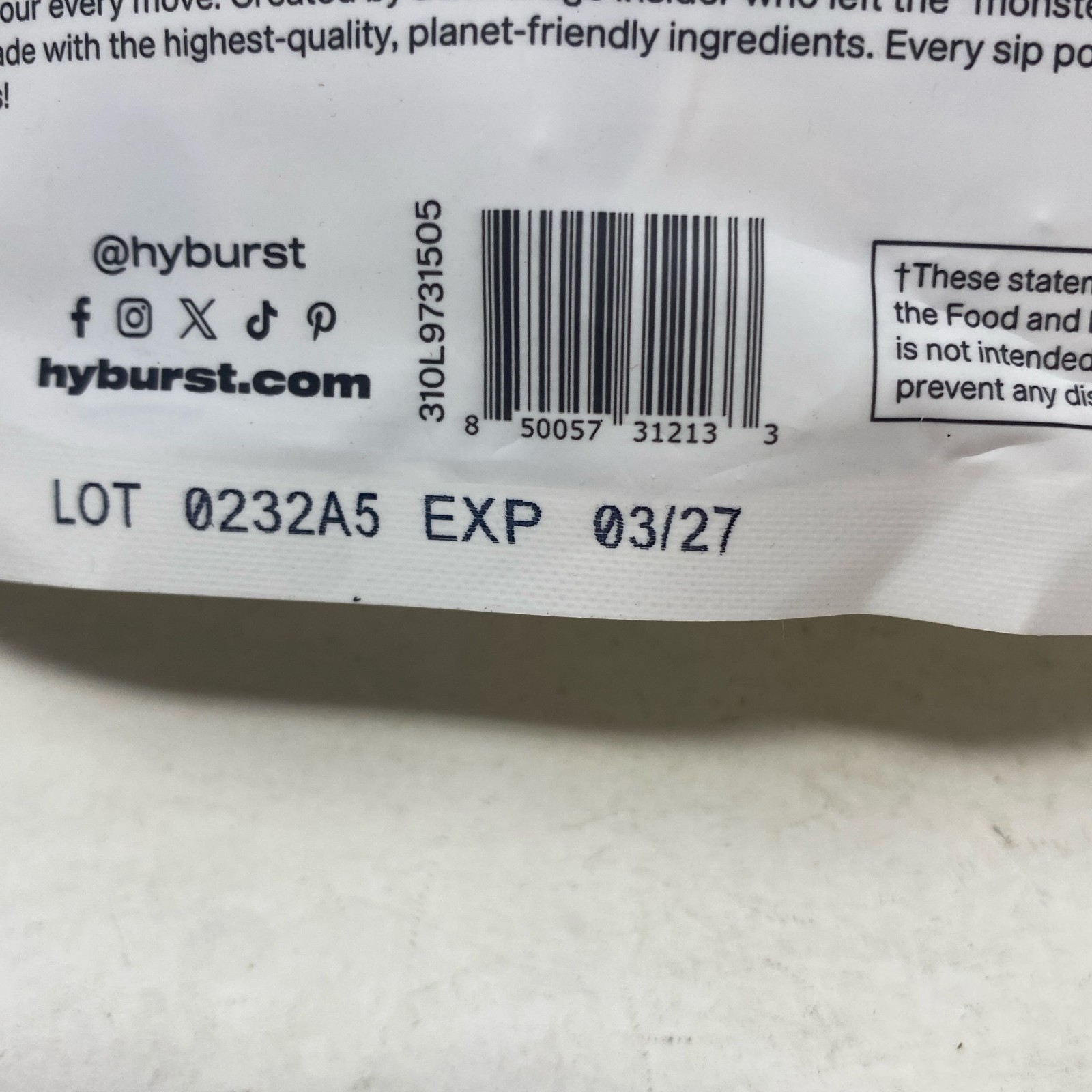 HyBurst Better Than Water Electrolyte Powder, Citrus, 15 Pack