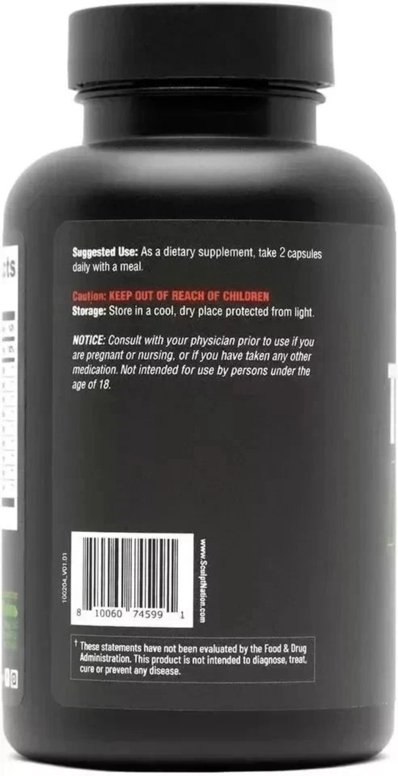 3x-TEST BOOST Max Sculptnation Testosterone Build Muscle Men Fat weight Loss New
