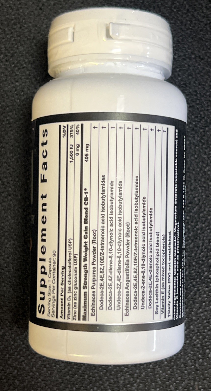 Weight Gainer Pills (90 Count) | Appetite Booster for Men & Women | Clinically T