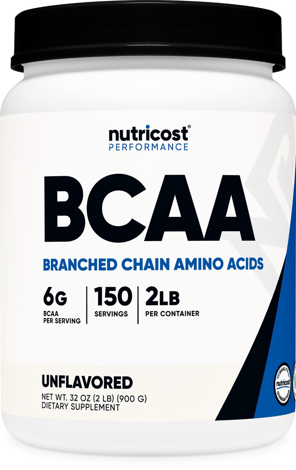 Nutricost BCAA Powder (Unflavored) 150 Servings – Branched Chain Amino Acids