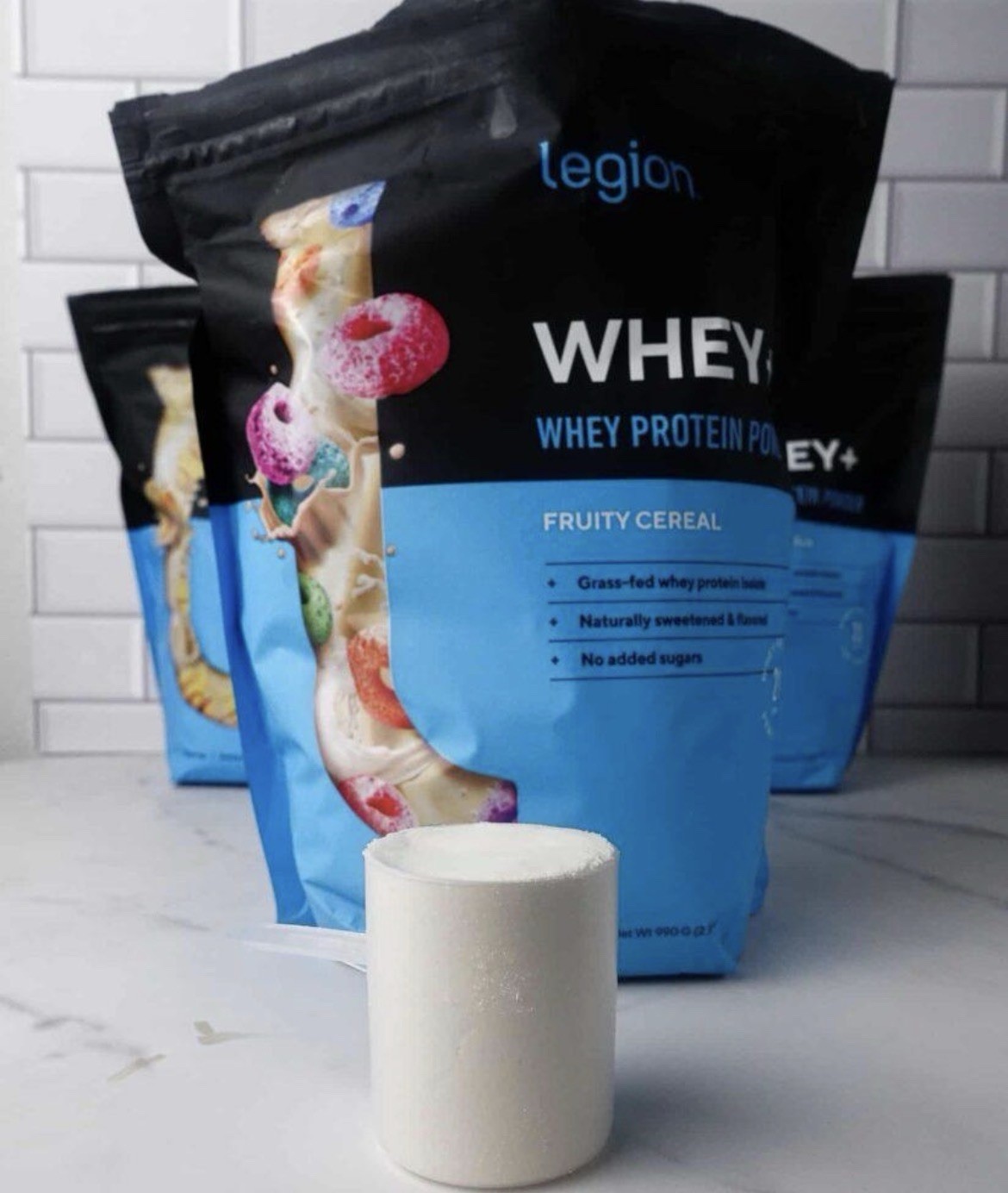 Legion Whey+ Fruity Cereal Grass Fed Whey Protein 28 Servings New Sealed
