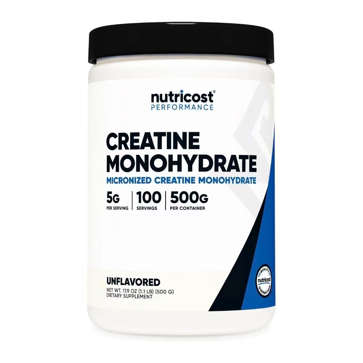 Nutricost Pure Creatine Monohydrate 500 Gram Powder