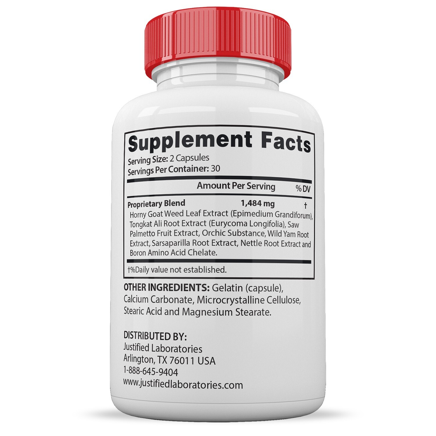 VItal Grow XL for Men Advanced Formula 1484MG Pills Vitamin Supplement