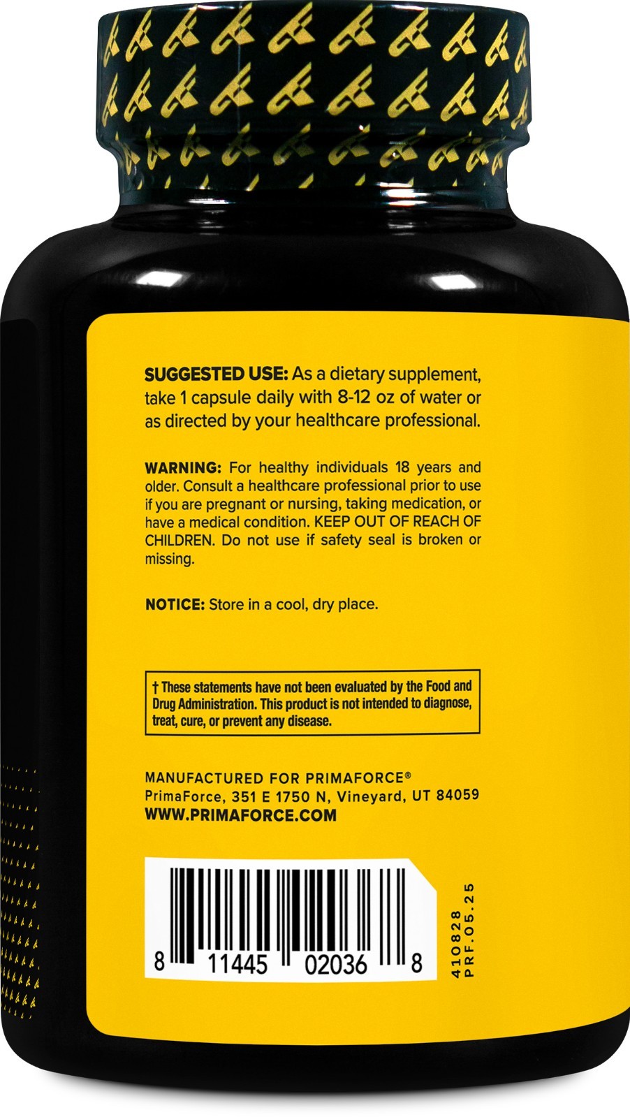 PrimaForce Syneburn Supplement, 180 Capsules – Synephrine from ADVANTRA Z