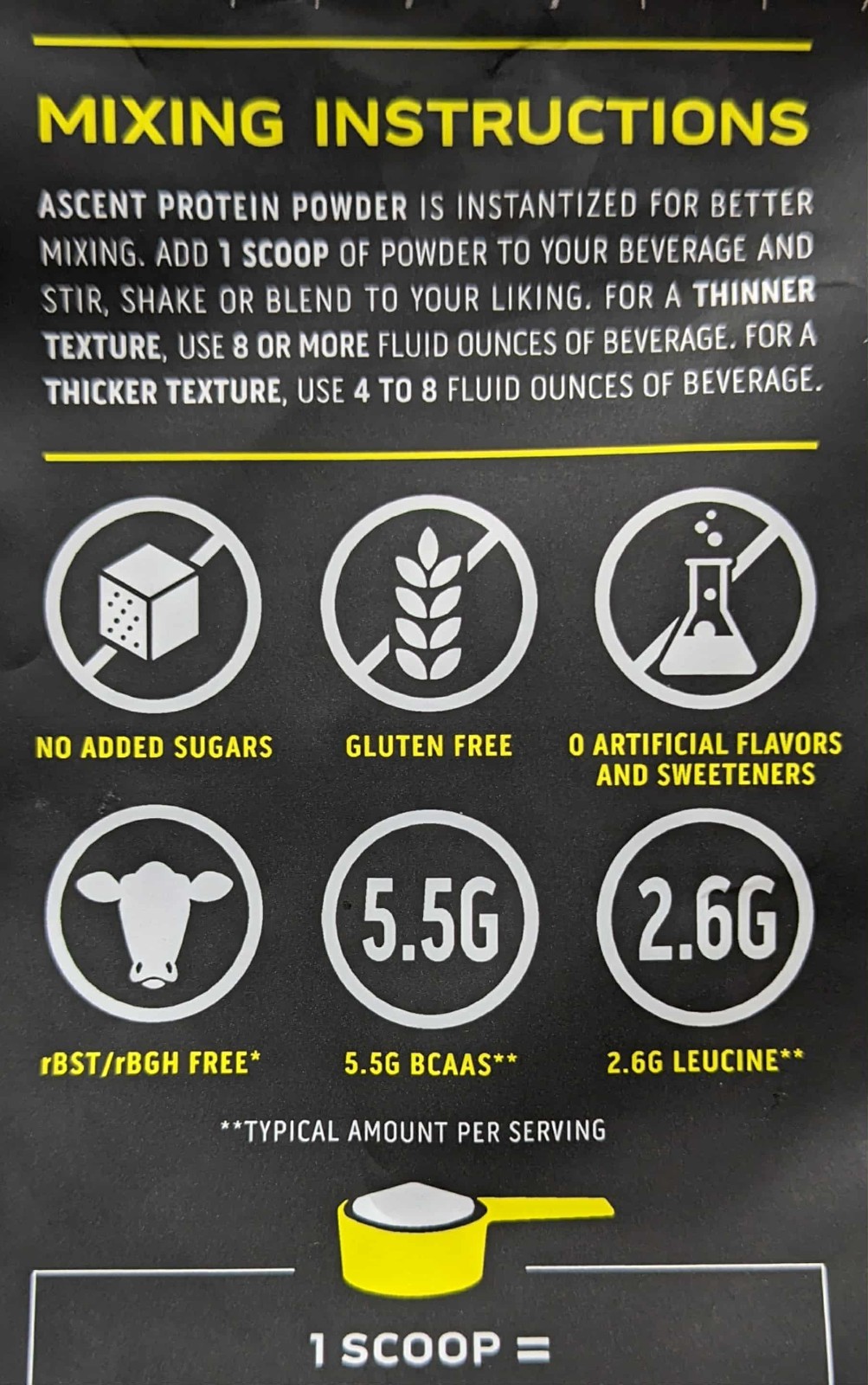 Ascent Native Fuel 100% Whey Protein Chocolate (4) 1lb 25g Gluten Free Exp 1/27