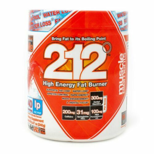 Muscle Elements 212° FAT BURNER Weight Loss ENERGY Powder 40 Serves PICK FLAVOR