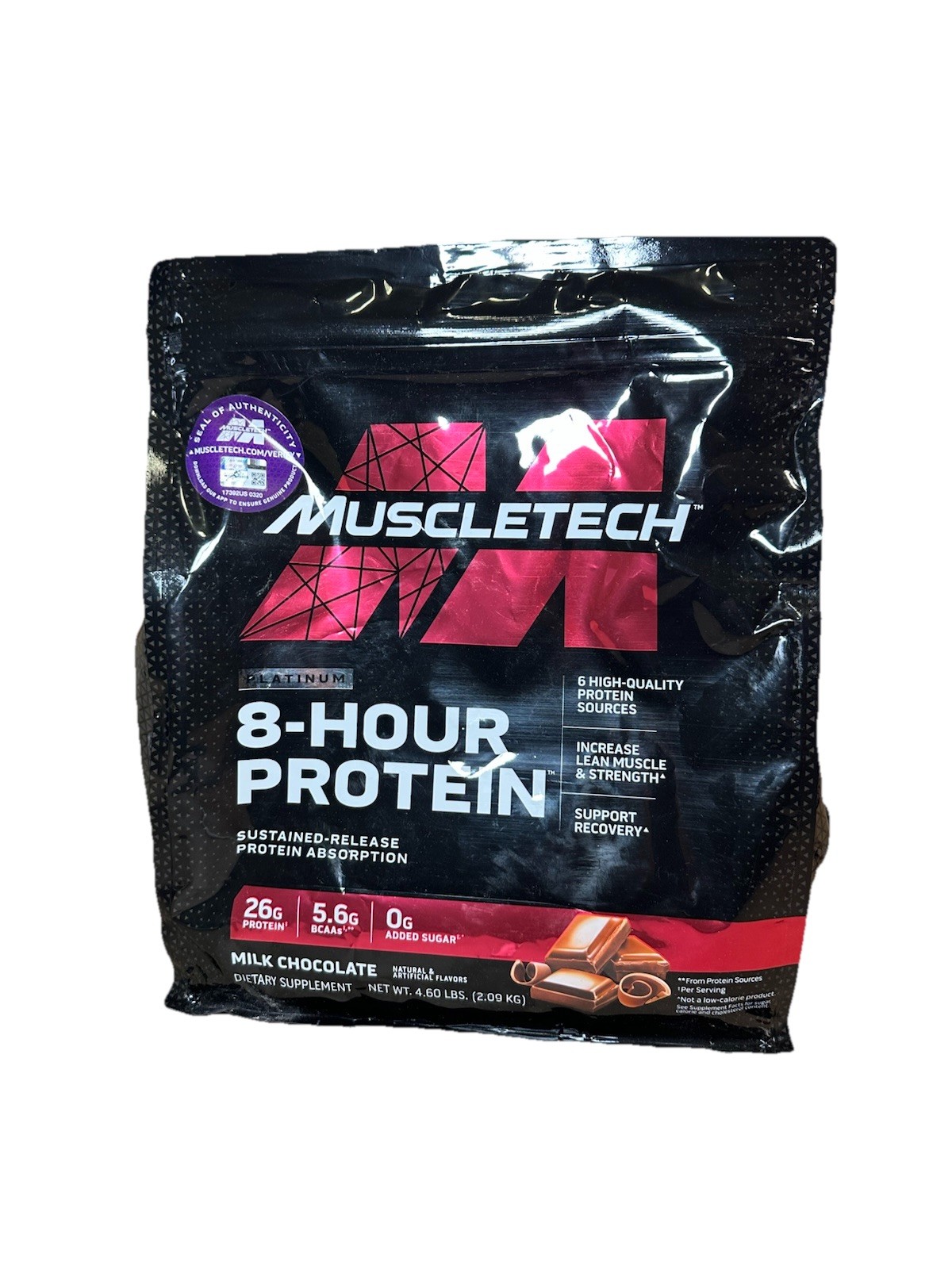 Platinum 8-Hour Protein™, Milk Chocolate, 4.6 lbs (2.09 kg)