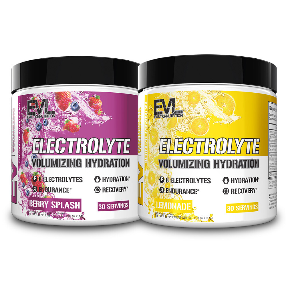 Evlution Nutrition EV Electrolyte – Hydration – 30 Servings – All Flavors