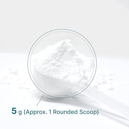 Creatine Monohydrate Powder 5g 120 Servings Micronized Unflavored