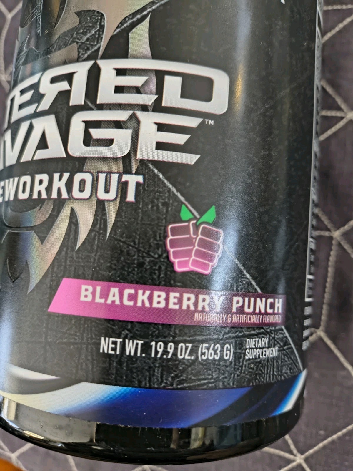 BodyTech Elite Altered Savage Pre-Workout 19.9Oz 40 Serv Bberry Punch 7/31/26