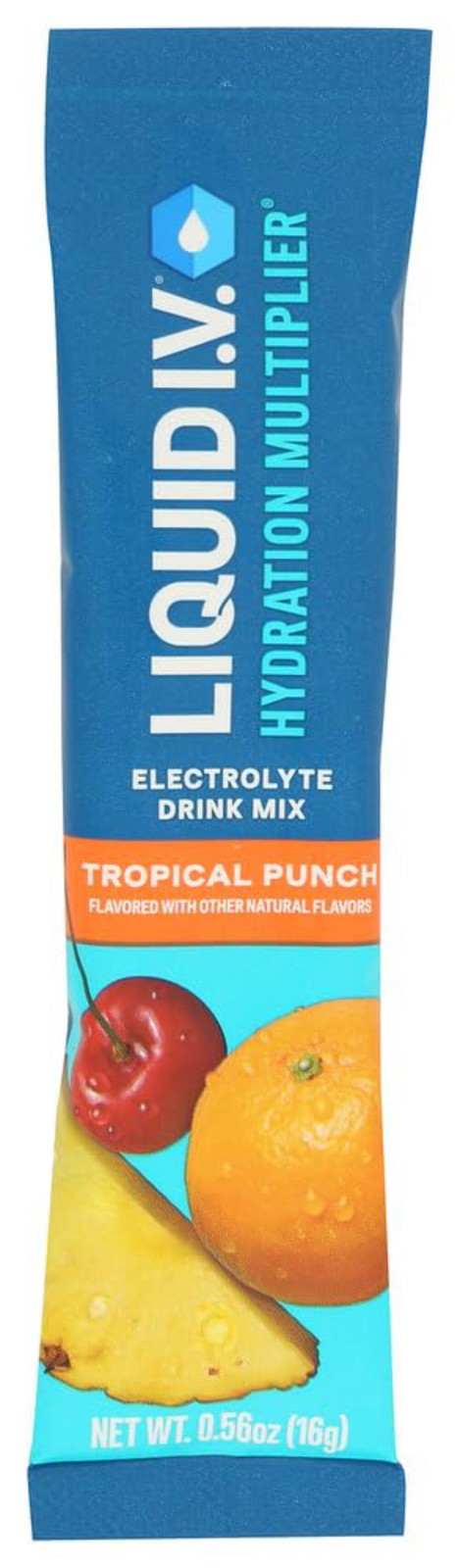 4/27 3 Boxes Liquid IV Tropical Punch Hydration Multiplier 8 Ct, 0.56 OZ
