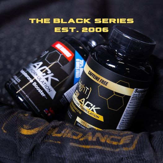 High T Black 120ct Natural Testosterone Booster – Strength, Stamina, Libido