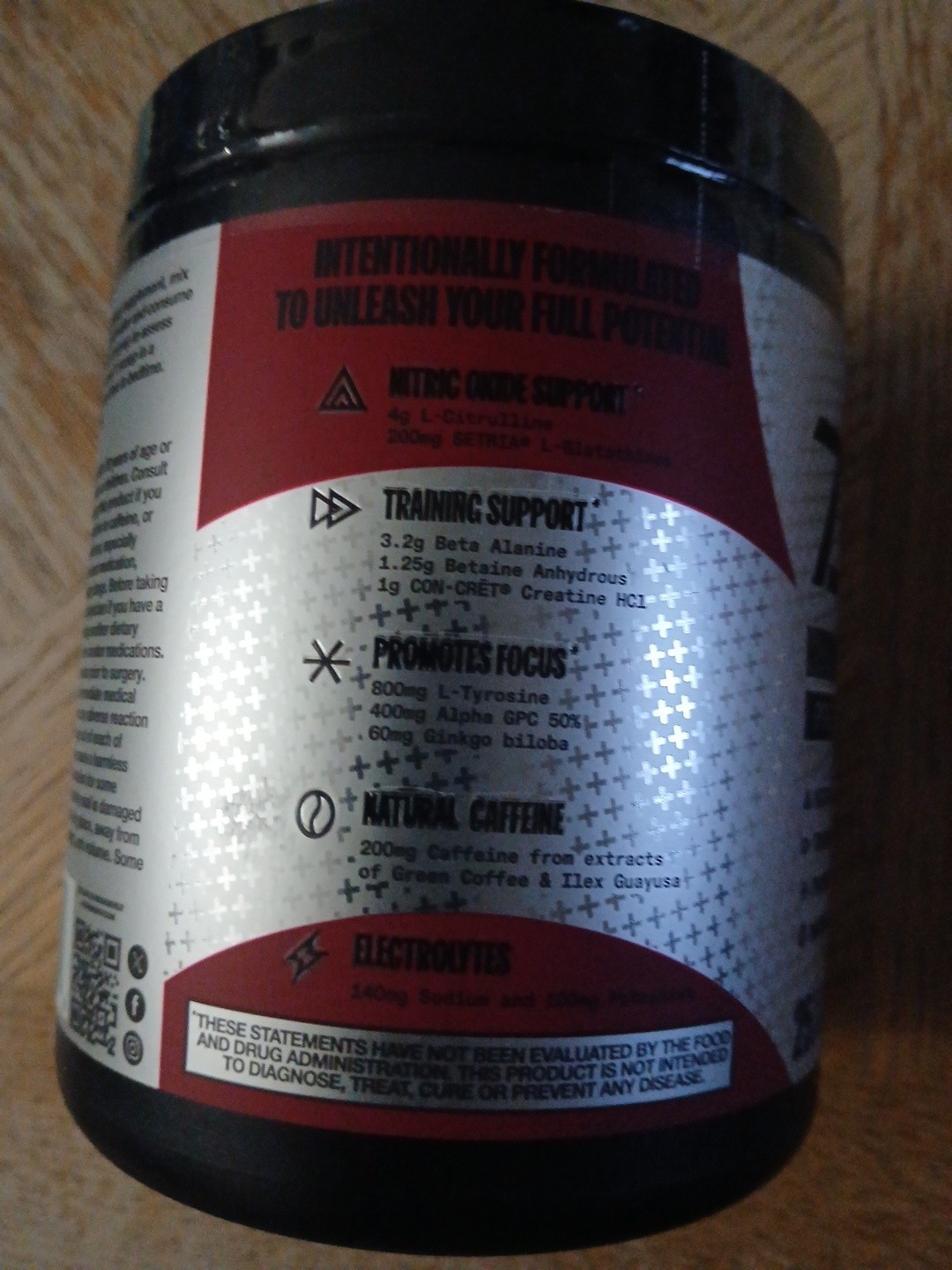 1CT: ZOA+ Zero Sugar PRE-WORKOUT! Powder “Cherry-Lime” NSF-CERTIFIED SPORT 13oz