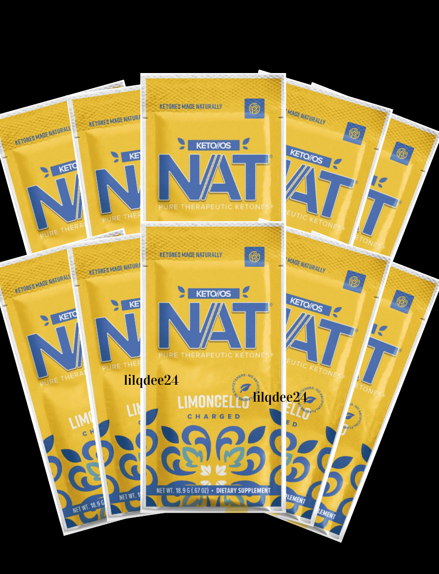 Pruvit Keto OS NAT Ketones Limoncello Charged 10 pack Exp 3/2027 FRESH!! 🍋🍋