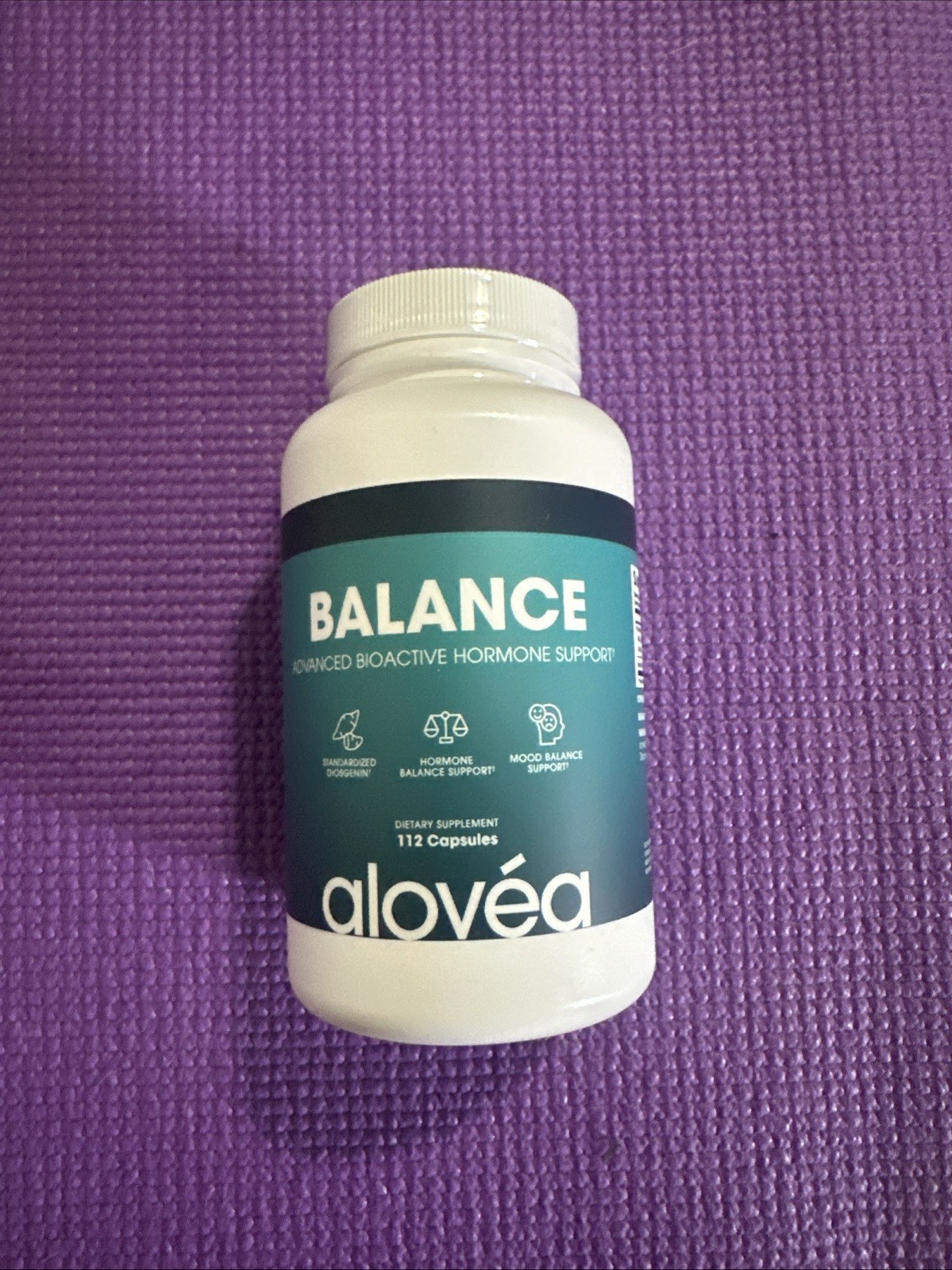 Alovea Balance Advanced BioActive Hormone Support 112 Caps Exp 12/26 NEW Alovéa