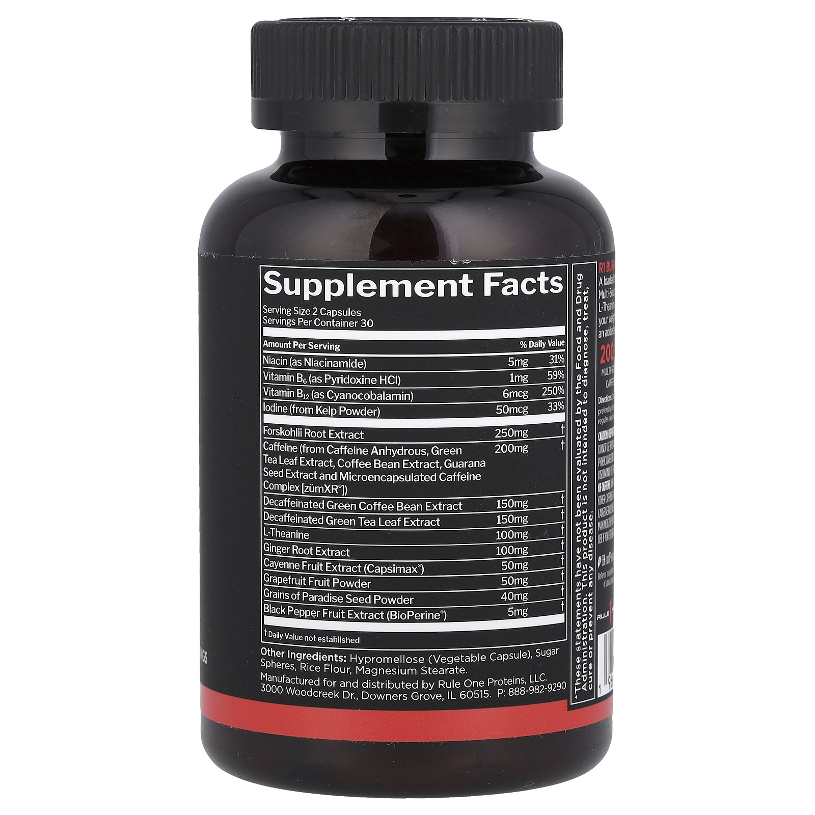 Burn™, Thermo Weight Management, 60 Capsules