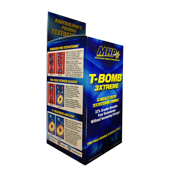 MHP T-BOMB 3XTREME 168 Capsules TESTOSTERONE BOOSTER