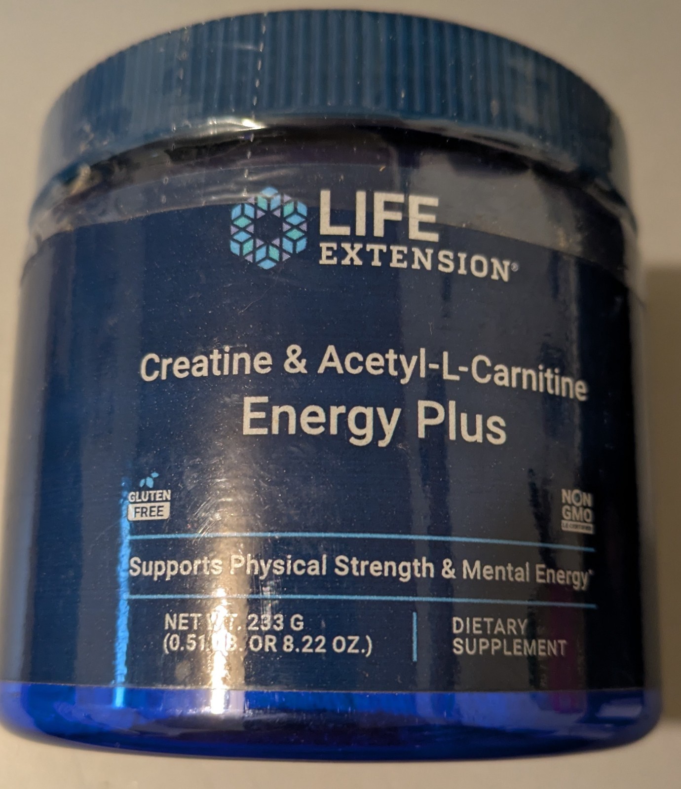Creatine & Acetyl-L-Carnitine Energy Plus Life Extension 5000 mg