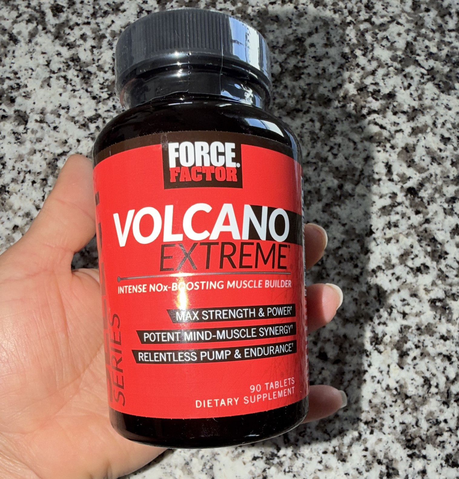 Force Factor Volcano Extreme Muscle Building Supplement Tablets, 90 Count