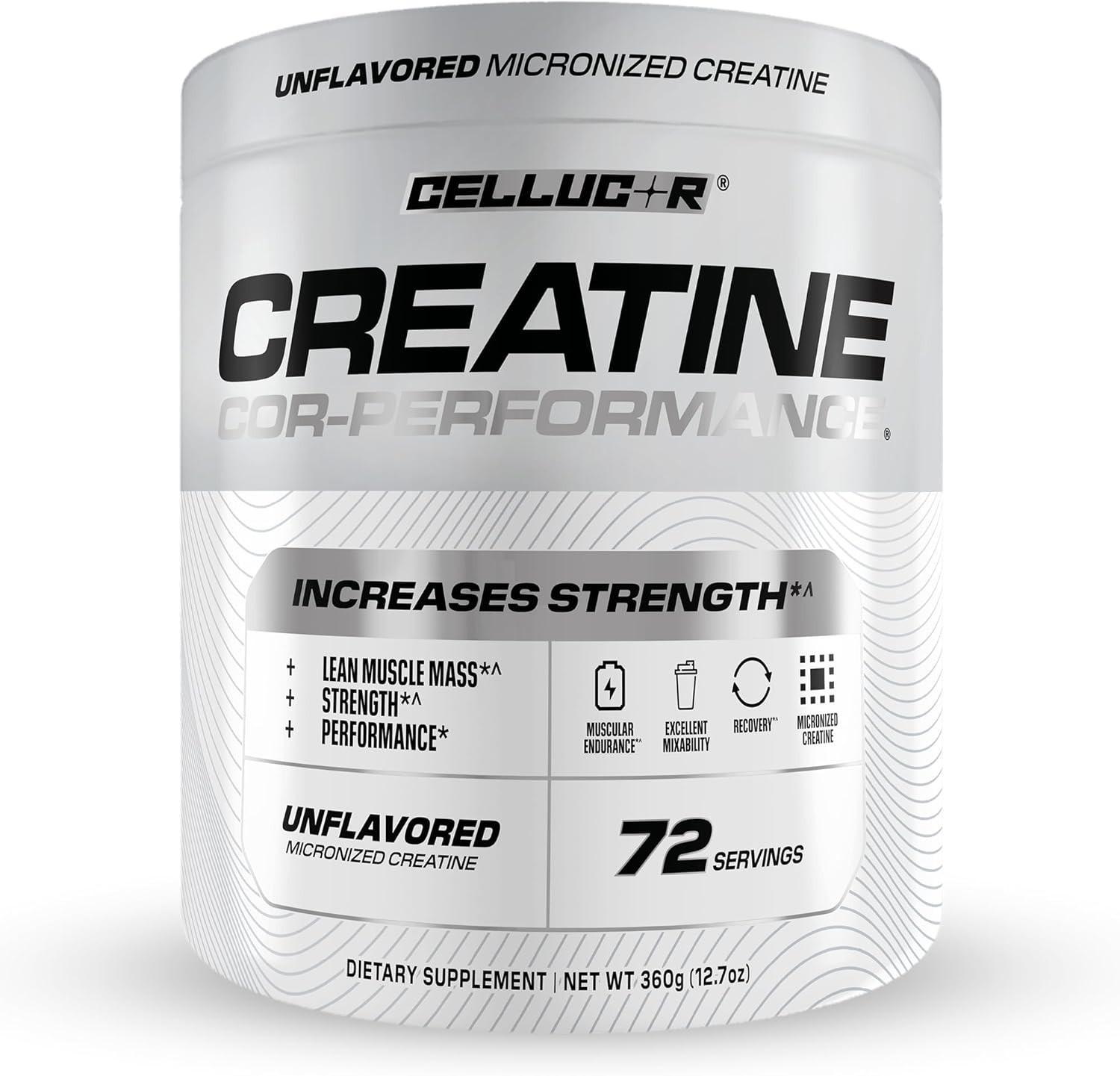 COR-Performance Creatine, Unflavored, 12.7oz (360 g)