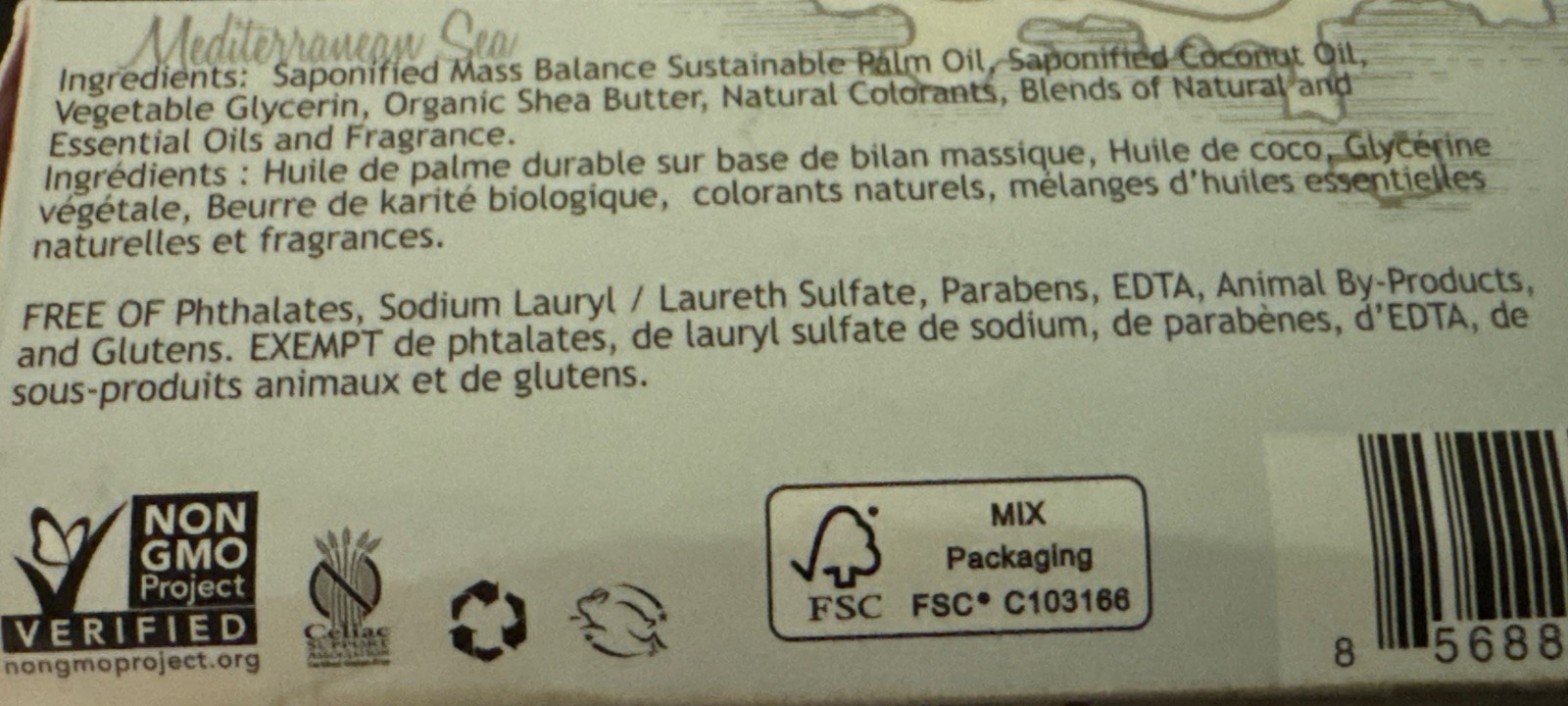 South Of France Climbing Wild Rose Bar Soap – 6 Oz