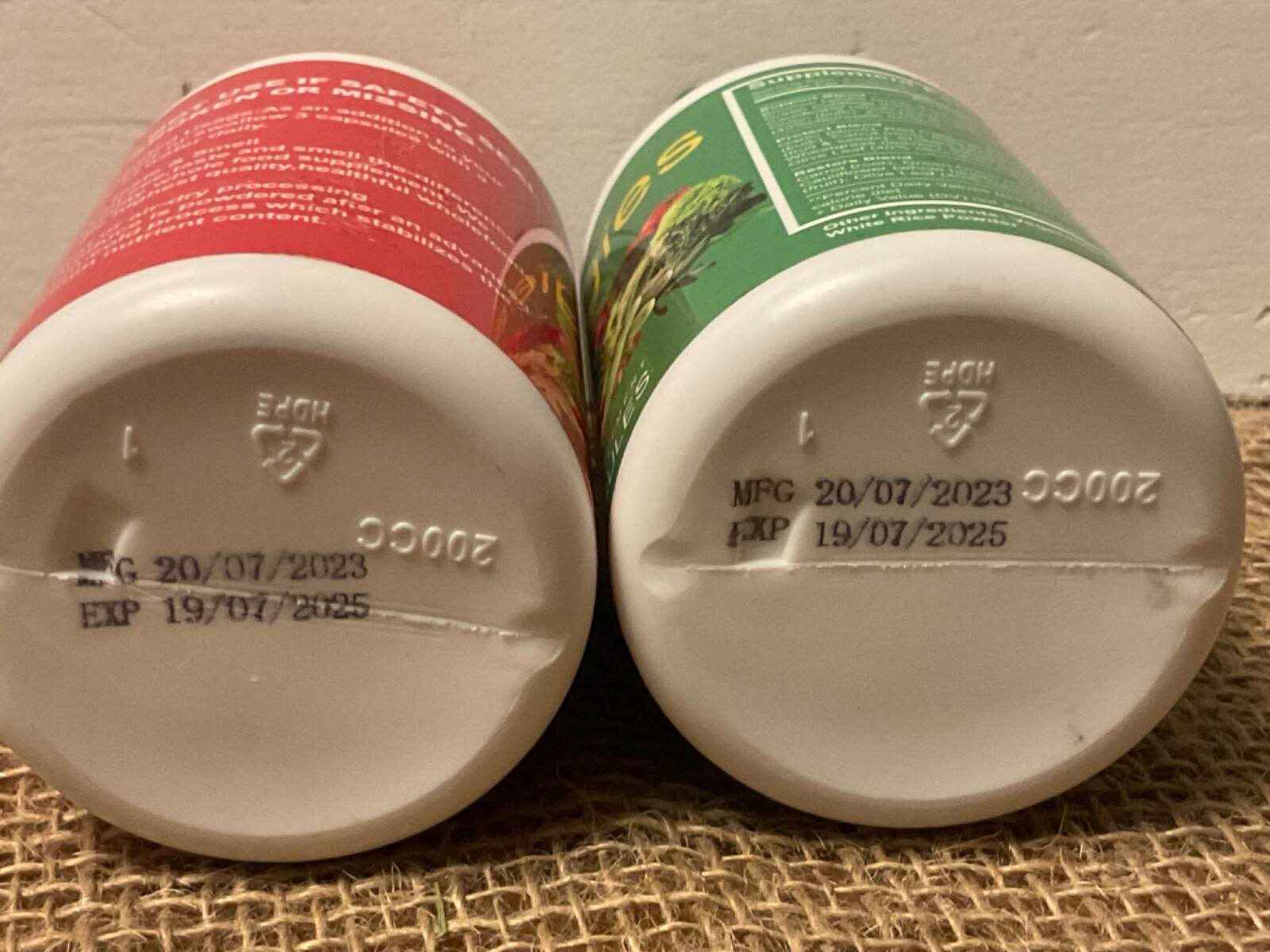 Whole Produce Fruits & Veggies 90 Capsules Each Exp: 7/25