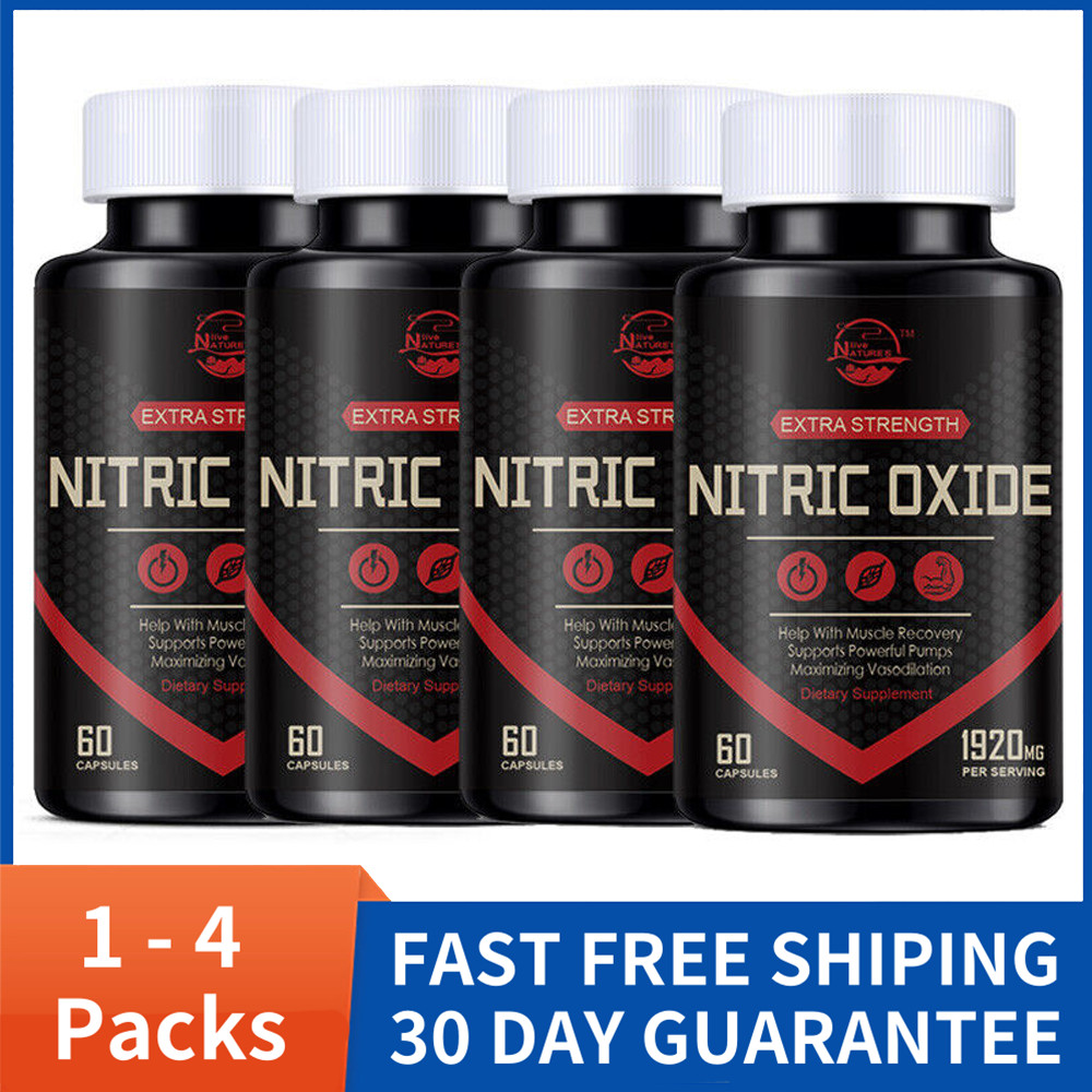 Nitric Oxide Booster Capsules – L-Arginine, L-Citrulline | Circulation Booster