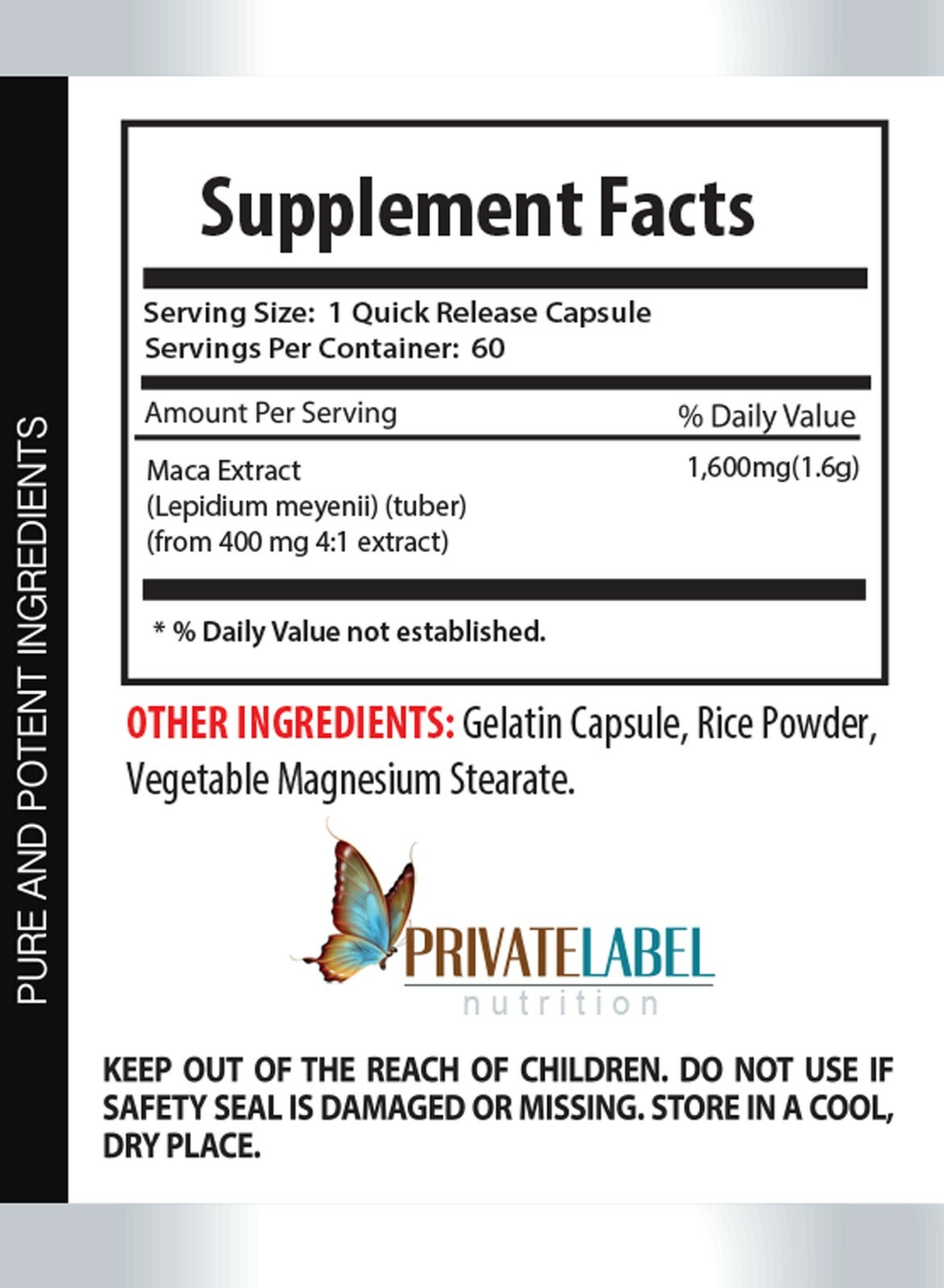 best enhancement- PREMIUM MACA BLEND 1600mg – increase blood flow 1 Bottle