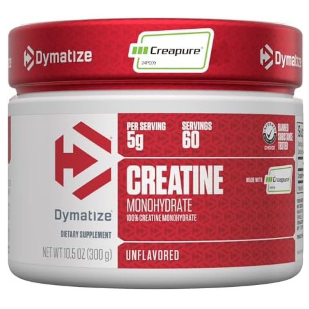 Dymatize 100% Creatine Monohydrate with Creapure, 5g Per Serving, 60 Servings (3