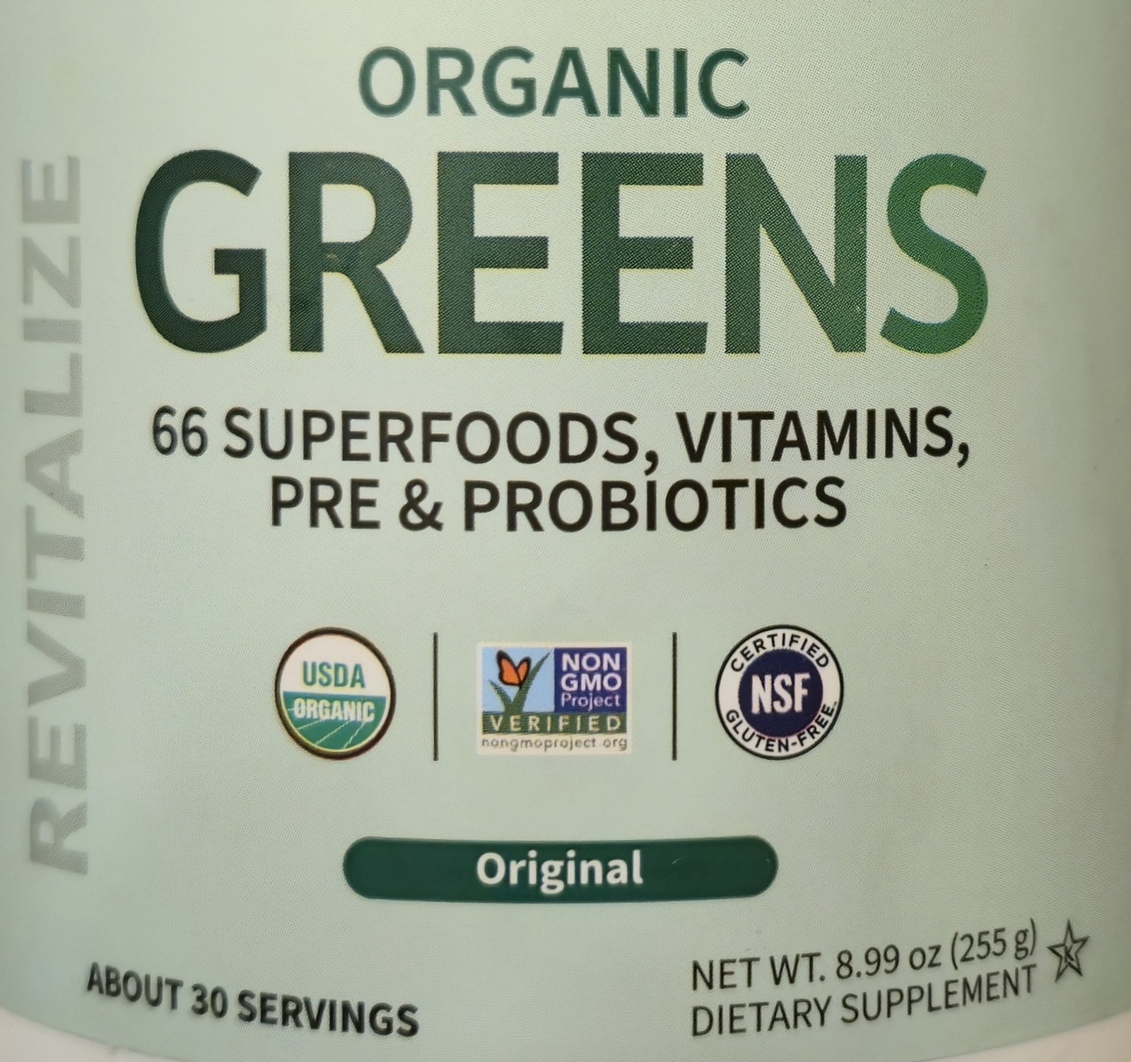 Garden Of Life SPORT ORGANIC GREENS Powder 9 oz (30 Serv) Original Fla BY 05/26