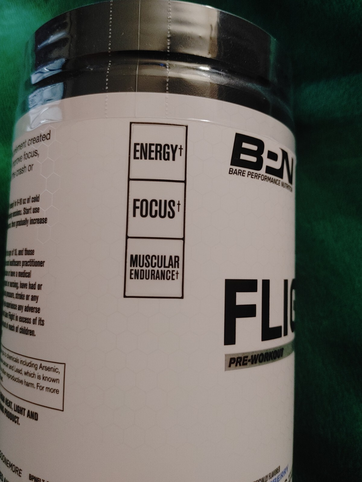 Bare Performance Nutrition Flight Pre Workout- Energy, Focus, & Endurance