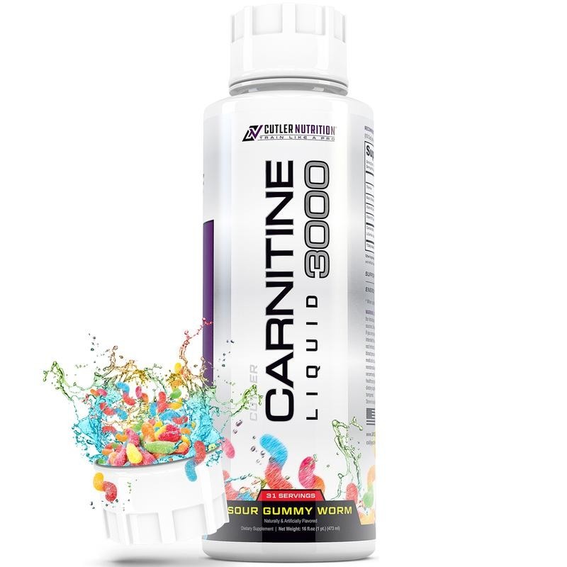 Cutler Nutrition Liquld Carnitine 3000 for Energy andRecovery Support Dietary IT