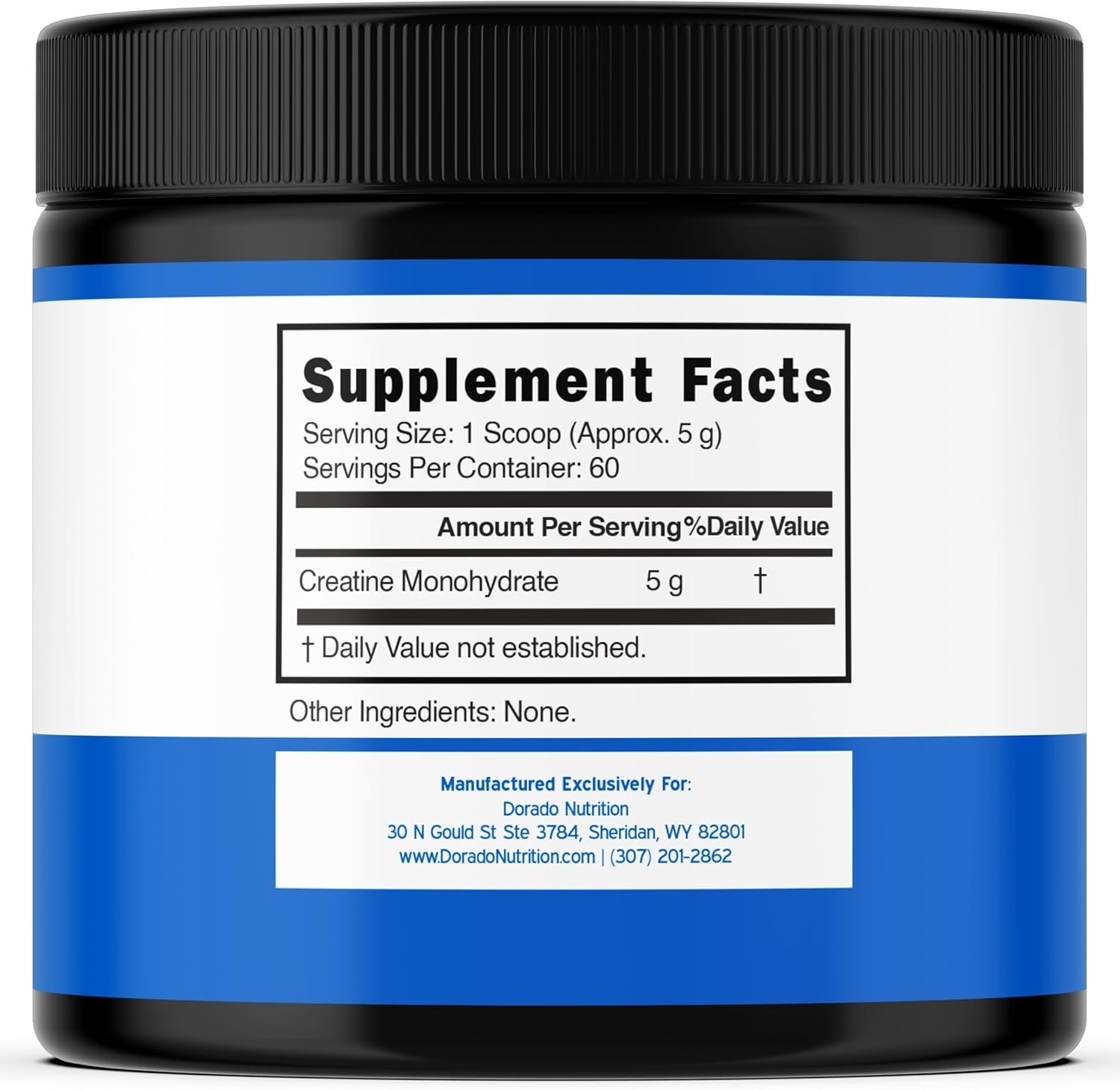Creatine Monohydrate Powder 5G l Micronized & Unflavored l 60 Servings 5000mg pe