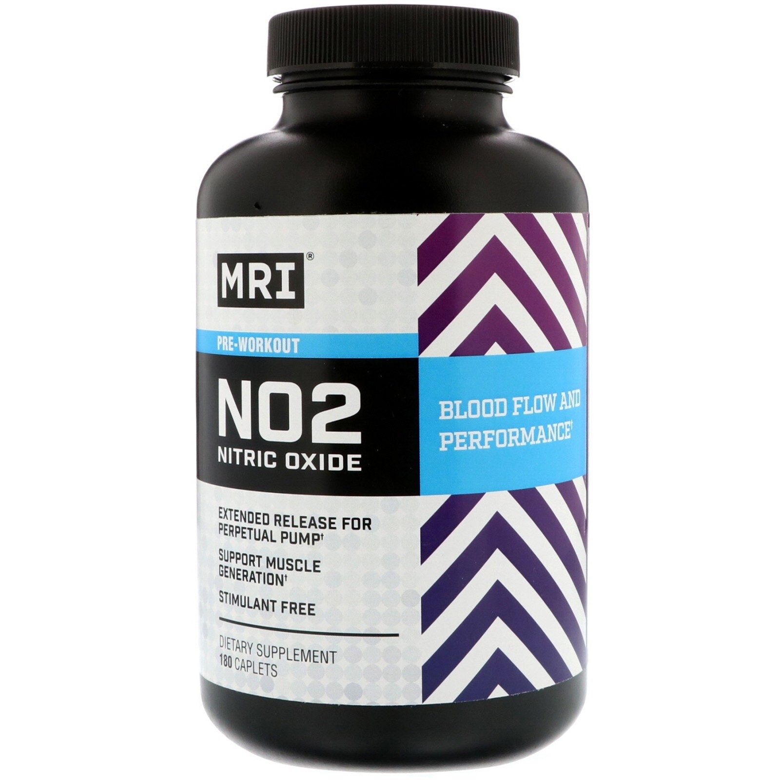 MRI NO2 Nitric Oxide Original Pre Workout Muscle Pump 90 capsules – SALE
